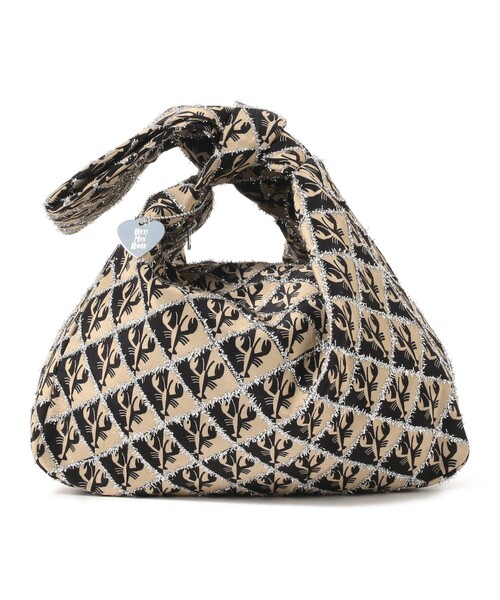 Ray BEAMS(レイビームス)の「HEY!Mrs ROSE / Metallic Bushy バッグ(トートバッグ・レディース・レッド/ブラック・ONE SIZE)」の5枚目の写真