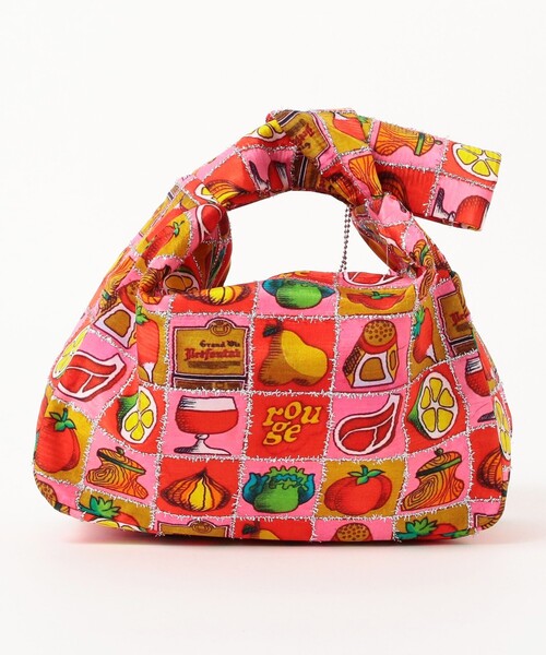 Ray BEAMS(レイビームス)の「HEY!Mrs ROSE / Metallic Bushy バッグ(トートバッグ・レディース・レッド/ブラック・ONE SIZE)」の13枚目の写真