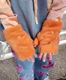 Casselini(キャセリーニ)フラワー刺繍アームウォーマー