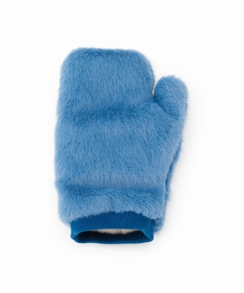 Casselini(キャセリーニ)の「Casselini(キャセリーニ)フラワー刺繍アームウォーマー(手袋・レディース・ブルー/オレンジ/オフホワイト・FREE)」の7枚目の写真