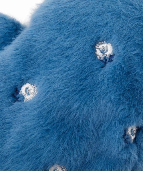 Casselini(キャセリーニ)の「Casselini(キャセリーニ)フラワー刺繍アームウォーマー(手袋・レディース・ブルー/オレンジ/オフホワイト・FREE)」の10枚目の写真