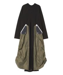 UN3D. | MA-1ディテールワンピース(ワンピース)