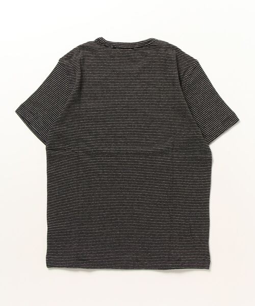 TRANS CONTINENTS（トランスコンチネンツ）の「（YMC）P61AD T SHIRT（Tシャツ/カットソー・メンズ・ブラック・M/S）」の2枚目の写真