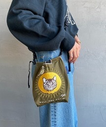 Ball&Chain | [BALL&CHAIN/ボールアンドチェーン] D.CAT 刺繍デザインナイロンバッグ スモールサイズ(ショルダーバッグ)