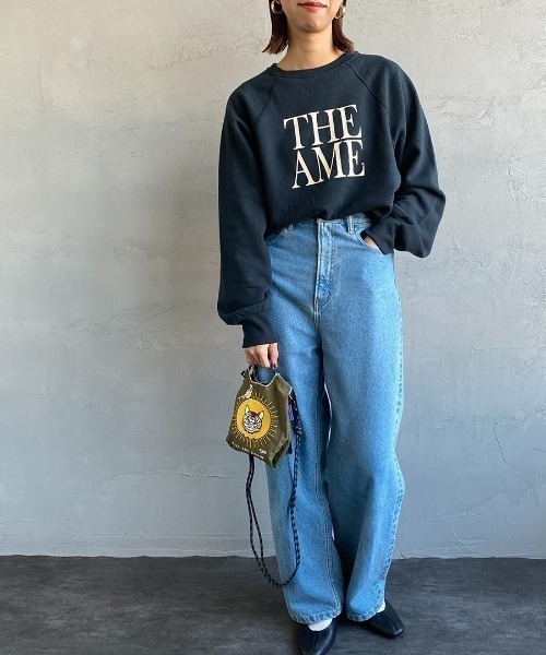 Ball&Chain（ボールアンドチェーン）の「[BALL&CHAIN/ボールアンドチェーン] D.CAT 刺繍デザインナイロンバッグ スモールサイズ（ショルダーバッグ・レディース・カーキ・S）」の7枚目の写真