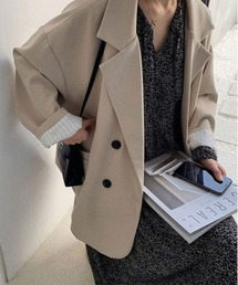 CANVAS+（キャンバスプラス）の「【CANVAS+】ルーズダブルジャケット（テーラードジャケット）」