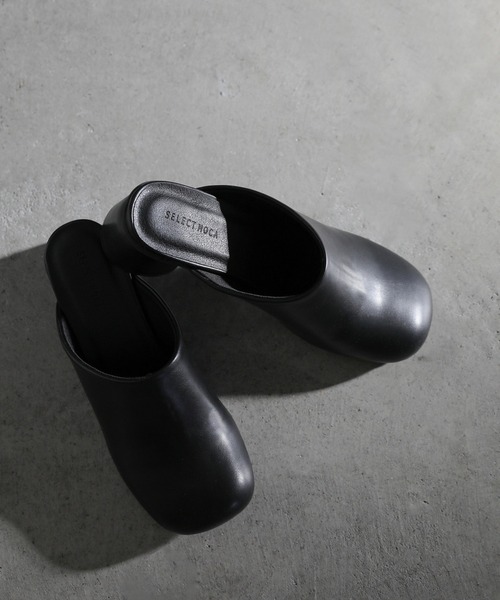 select MOCA(セレクトモカ)の「サボサンダル(サンダル・レディース・ブラック/ライトベージュ・SMALL/MEDIUM/LARGE)」の4枚目の写真