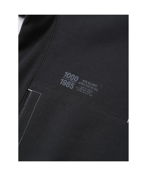NEW BALANCE（ニューバランス）の「1000 スウェットプルオーバーフーディ オーバーサイズフィット（パーカー・メンズ・グレー/ダークグレー・MEDIUM/LARGE/X-LARGE/SMALL）」の10枚目の写真