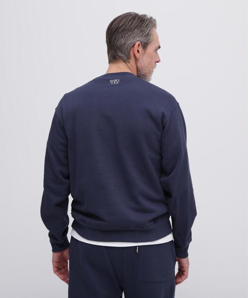 AVIREX（アヴィレックス）の「《DAILY/デイリー》CREW NECK SWEAT / クルーネック スウェット / AVIREX / アヴィレックス（スウェット・メンズ・ネイビー/ブラック/その他17/ホワイト系2・L/XL/M/2XL）」の18枚目の写真