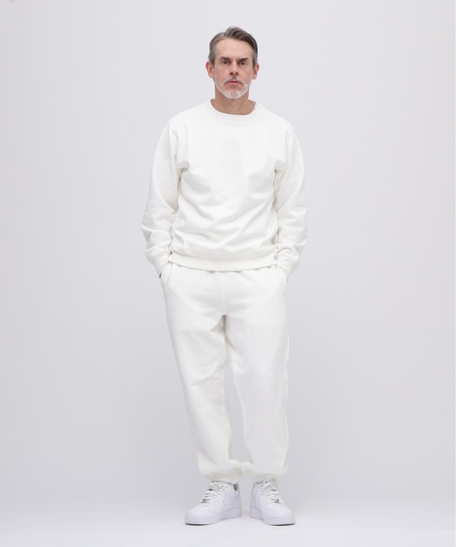 新品 AMIRI ったピュアコットンテリークルーネックスウェットシャツ DAILY/デイリー》CREW NECK SWEAT / クルーネック スウェット