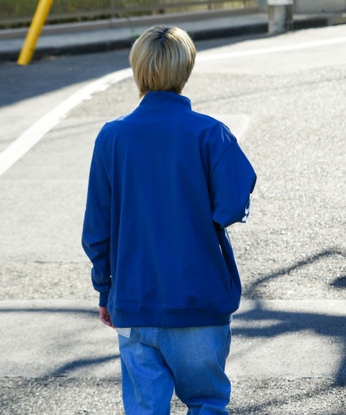 BILLABONG（ビラボン）の「BILLABONG メンズ HALF ZIP トレーナー 【2024年春夏モデル】/ビラボンワンポイント胸ブランドロゴリラックスシルエットハーフZIPスウェットトレーナー（スウェット・メンズ・ネイビー/オフホワイト/ホワイト・X-LARGE/MEDIUM/LARGE）」の20枚目の写真