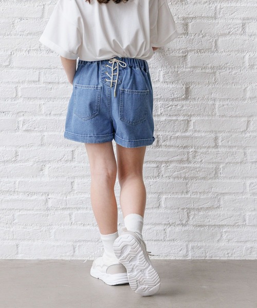 新品クレッシェントMサイズ デニムツイルキュロットパンツ zzy4324a1703_l_a001.jpg