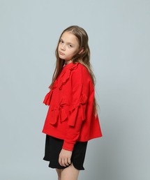 LOWRYS FARM | リボンカットプルオーバーＬＳ　107767(Tシャツ/カットソー)