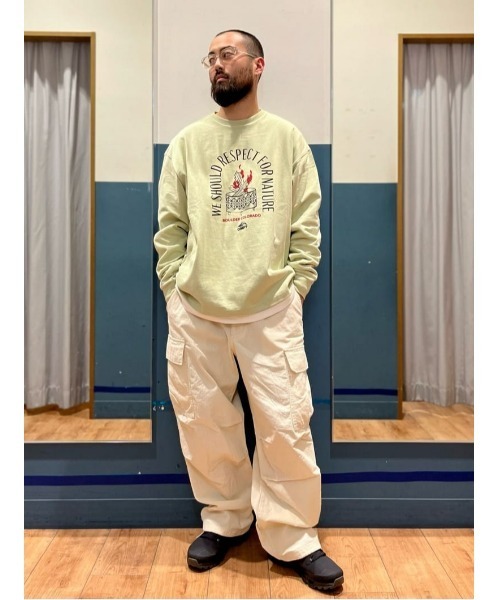 BACK NUMBER（バックナンバー）の「【BACK NUMBER】「THE WORLD CARGO」ジャングルファティーグパンツ（カーゴパンツ・メンズ・オフホワイト/オリーブ・S/M/L/XL）」の4枚目の写真