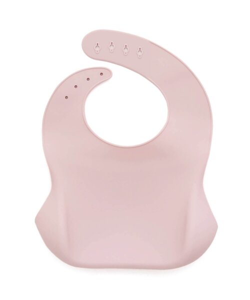 apres les cours（アプレレクール）の「バラエティシリコンビブ（マグ/哺乳瓶/お食事グッズ・キッズ・ピンク/サックスブルー/アイボリー・90）」の4枚目の写真