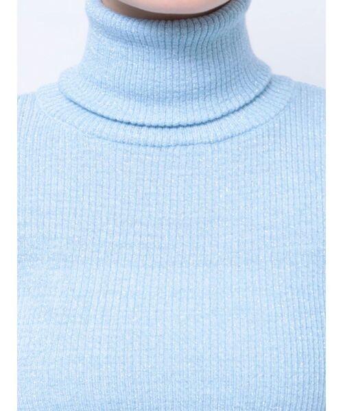 jouetie（ジュエティ）の「ベーシックカラータートルニット（ニット/セーター・レディース・ライトブルー/ピンク/オフホワイト・MEDIUM）」の19枚目の写真