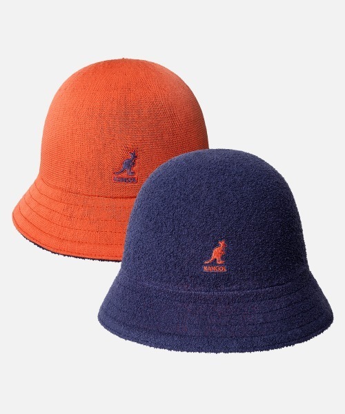 KANGOL（カンゴール）の「KANGOL FLIP IT REV CASUAL（ハット・レディース・ブラック/ライトグリーン/ホワイト/ラベンダー/ブルー/ピンク/インディゴブルー・MEDIUM/LARGE/X-LARGE/SMALL）」の4枚目の写真
