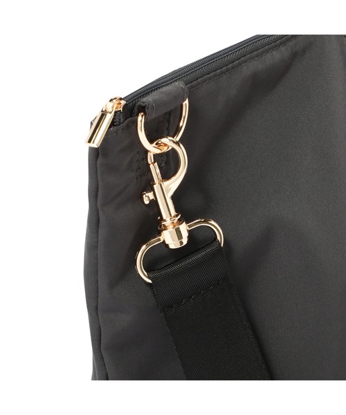 Francfranc（フランフラン）の「クラシックフラワー 2WAYキャリーオントート ダークグレー　撥水加工 旅行 トラベル 拡張 軽量（トートバッグ・レディース・ダークグレー・FREE）」の4枚目の写真