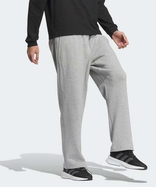 【adidas】ロゴ フレンチテリーTシャツ&ショートパンツ セット adidas】ロゴ フレンチテリーTシャツ&ショートパンツ セット