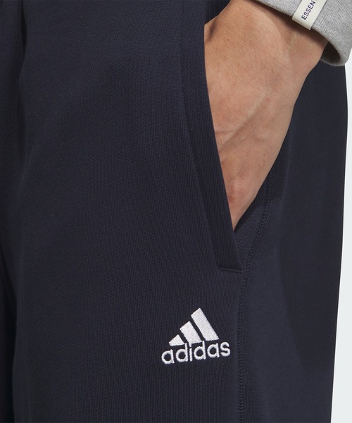 adidas(アディダス)の「エッセンシャルズ プラス レギュラーフィット スモールロゴ フレンチテリー オープンヘムパンツ(その他パンツ・メンズ・ブルー/グレー/ブラック・XX-LARGE/3XL/LARGE/MEDIUM/SMALL/X-LARGE/X-SMALL)」の15枚目の写真