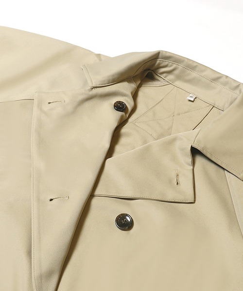 coca(coca)(コカ)の「ポンチョトレンチコート(トレンチコート・レディース・ベージュ/ネイビー・L/M)」の7枚目の写真