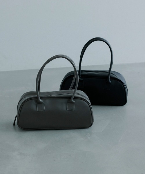 COMME des GARCONS ロングハンドル ボストンバッグ ラージサイズ コムデギャルソン定番ボストンバッグ-ロングハンドル