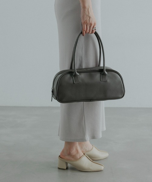 CE'E_SE'E（シーシー）の「ロングハンドルバッグ（ボストンバッグ・レディース・チャコールグレー/ブラック・FREE）」の8枚目の写真