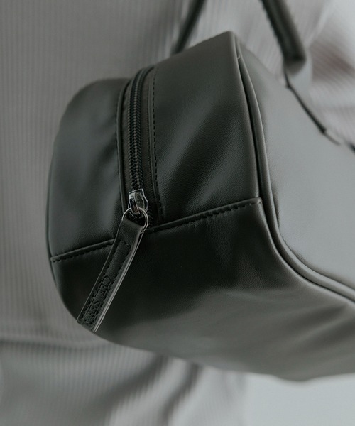 CE'E_SE'E（シーシー）の「ロングハンドルバッグ（ボストンバッグ・レディース・チャコールグレー/ブラック・FREE）」の4枚目の写真