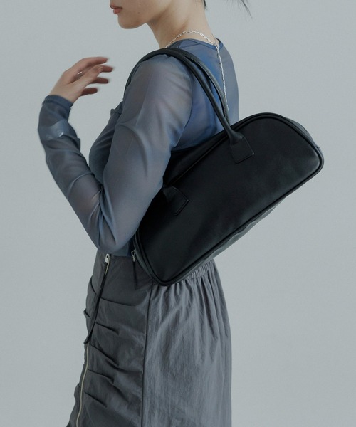 CE'E_SE'E（シーシー）の「ロングハンドルバッグ（ボストンバッグ・レディース・チャコールグレー/ブラック・FREE）」の14枚目の写真