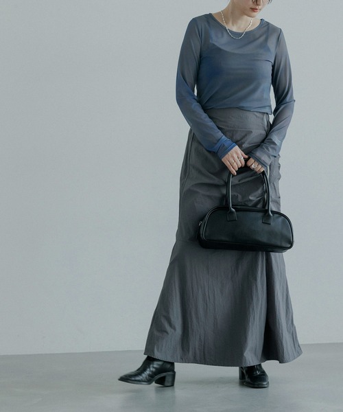 CE'E_SE'E（シーシー）の「ロングハンドルバッグ（ボストンバッグ・レディース・チャコールグレー/ブラック・FREE）」の15枚目の写真