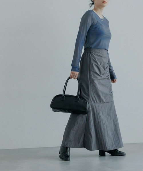 CE'E_SE'E（シーシー）の「ロングハンドルバッグ（ボストンバッグ・レディース・チャコールグレー/ブラック・FREE）」の16枚目の写真