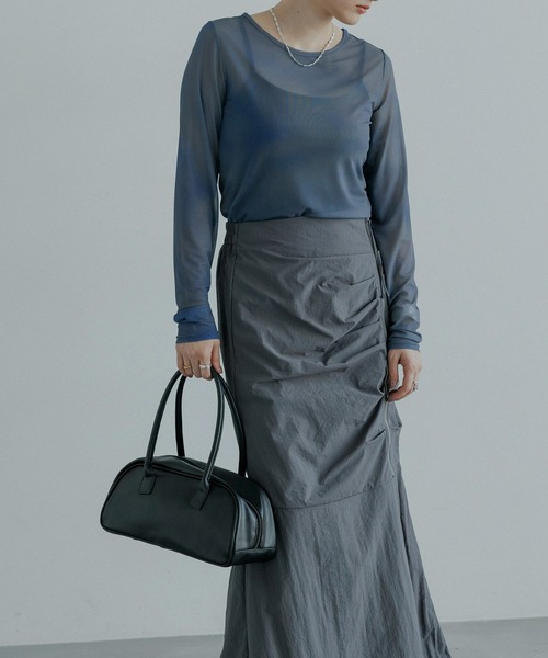 CE'E_SE'E（シーシー）の「ロングハンドルバッグ（ボストンバッグ・レディース・チャコールグレー/ブラック・FREE）」の17枚目の写真