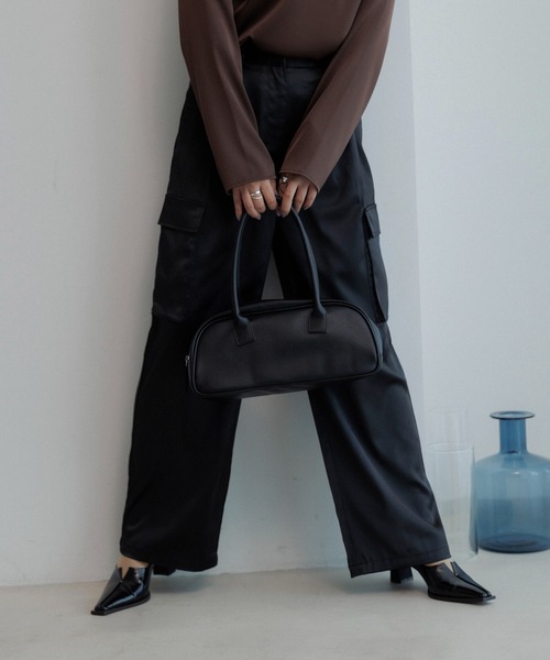 CE'E_SE'E（シーシー）の「ロングハンドルバッグ（ボストンバッグ・レディース・チャコールグレー/ブラック・FREE）」の21枚目の写真