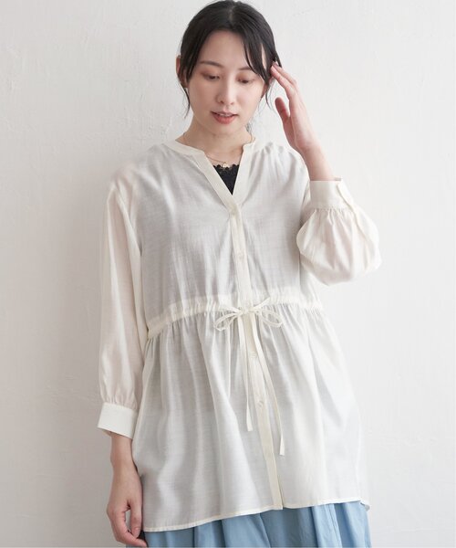 【美品】 イエナ イエナシアービッグカラーブラウス シャツ ブラウス スキッパー 美品】 イエナ イエナシアービッグカラーブラウス シャツ