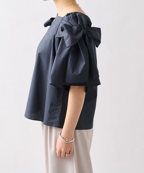 「La boutique BonBon」 長袖シャツ FREE ブルー レディース La boutique Bonbon 「La BonBon」 長袖シャツ FREE サックス