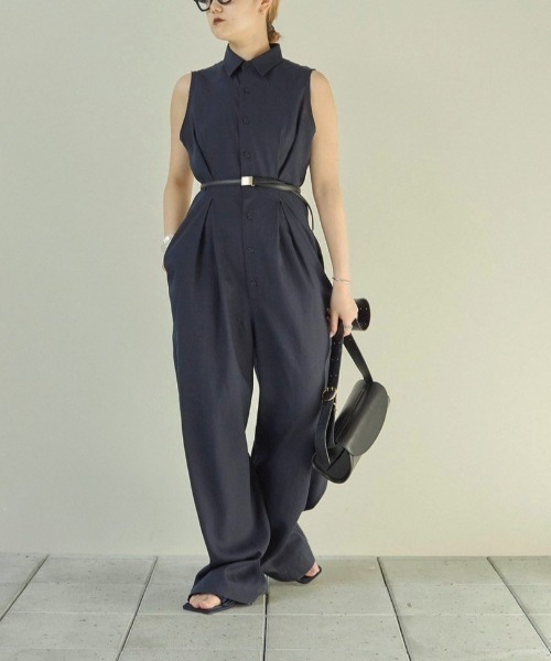 todayful リネンスリーブレスコンビネゾン TODAYFUL Linen Sleeveless Combinaison リネンスリーブレス