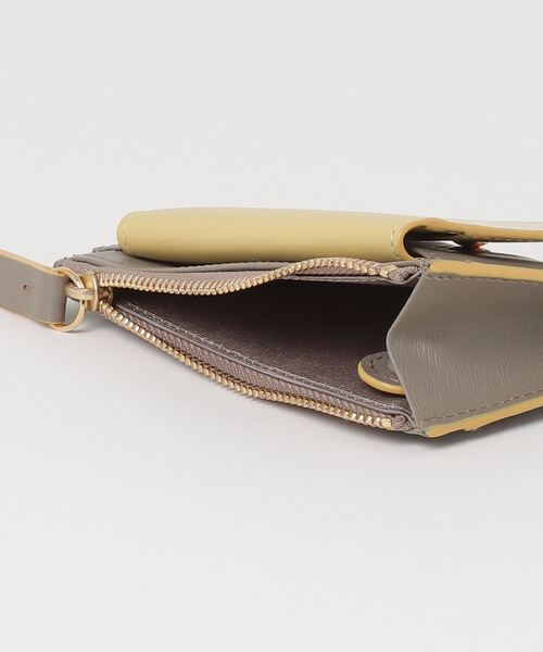 SMART PEOPLE（スマートピープル）の「【SMART PEOPLE/スマートピープル】 グランビア コイン＆カードケース（コインケース・メンズ・ブラウン/ピンク/ブラック/グレイッシュベージュ/サックスブルー・FREE）」の7枚目の写真