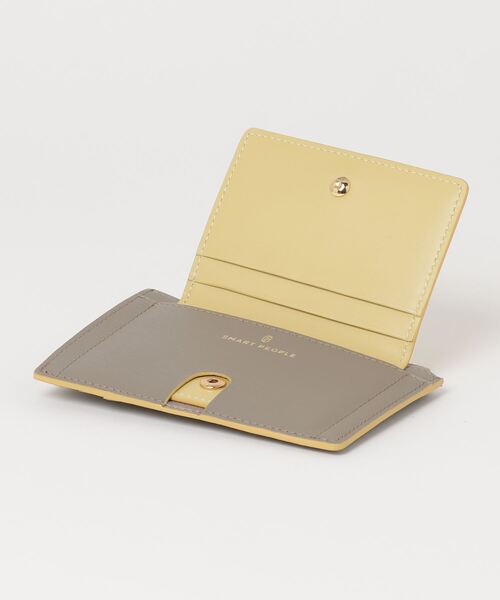 SMART PEOPLE（スマートピープル）の「【SMART PEOPLE/スマートピープル】 グランビア コイン＆カードケース（コインケース・メンズ・ブラウン/ピンク/ブラック/グレイッシュベージュ/サックスブルー・FREE）」の8枚目の写真