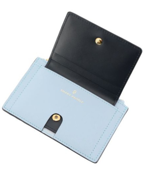 SMART PEOPLE（スマートピープル）の「【SMART PEOPLE/スマートピープル】 グランビア コイン＆カードケース（コインケース・メンズ・ブラウン/ピンク/ブラック/グレイッシュベージュ/サックスブルー・FREE）」の13枚目の写真