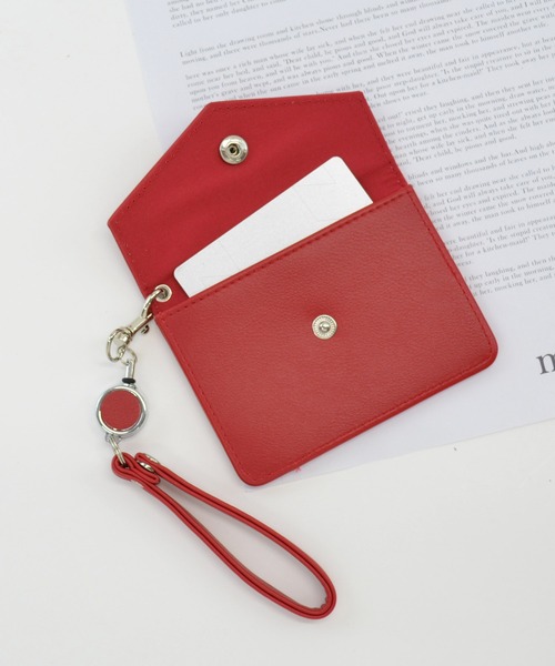 セール】パスケース ハート 定期入れ ICカード ケイシー（パスケース