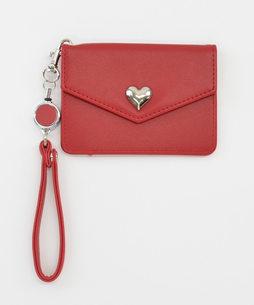 【期間限定タイムセール】定期入れ、パスケース(ハート型) セール】パスケース ハート 定期入れ ICカード ケイシー（パス