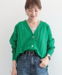 AMERICAN HOLIC | 針抜きVネックニットカーディガン(カーディガン/ボレロ)