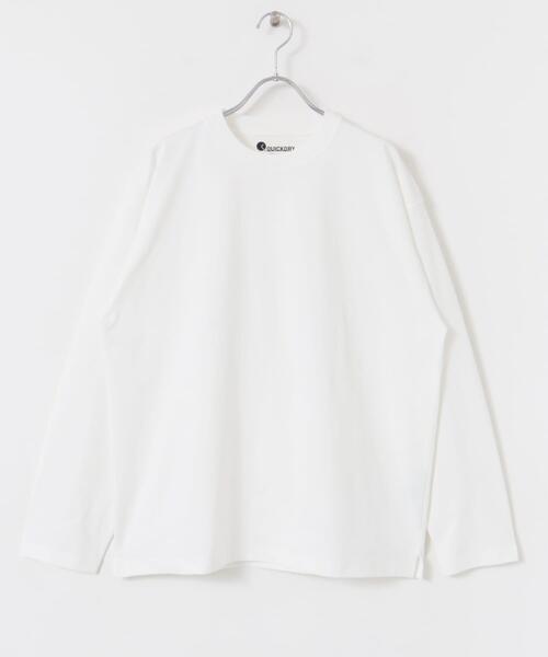 URBAN RESEARCH DOORS（アーバンリサーチドアーズ）の「クイックドライ L/S TEE（Tシャツ/カットソー・メンズ・ホワイト/ライトグレー/ネイビー・MEDIUM/LARGE）」の11枚目の写真