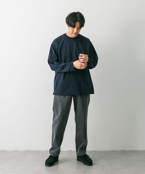 【最終値下げ】アーバンリサーチ　ナイロンタッサーロングスリーブシャツ　エカル セール】『UR TECH』『撥水/UVカット』ナイロンタッサーロング