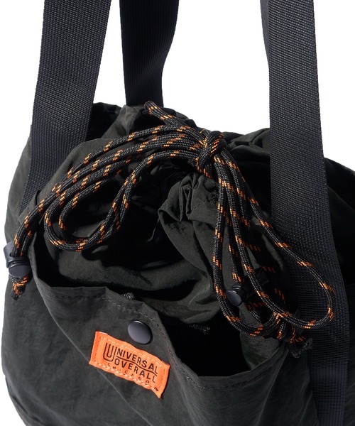UNIVERSAL OVERALL(ユニバーサルオーバーオール)の「【UNIVERSAL OVERALL】 SHINGEN BUDOU BAG / 信玄バッグ(ショルダーバッグ・レディース・グリーン/グレー/ブラック/ベージュ・FREE)」の5枚目の写真