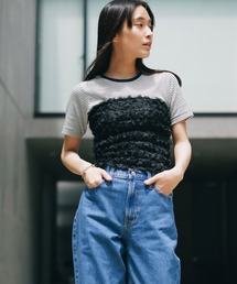 PROVOKE  | PROVOKE/プロヴォーク petal motif baretop ビスチェ(チューブトップ)