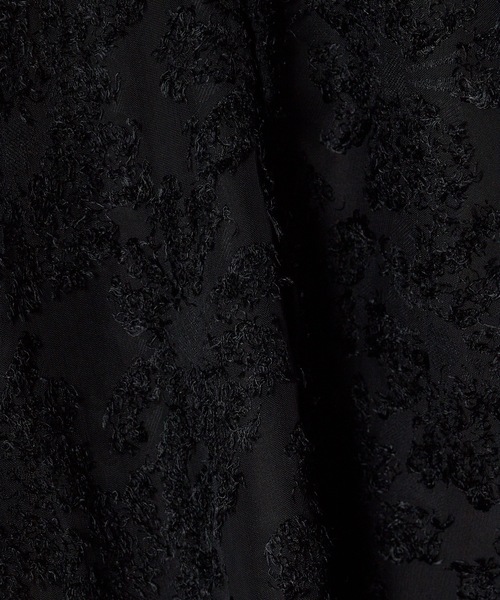Theater code(シアターコード)の「▲fringe see-through long sleeve shirt / フリンジ シースルー ロングスリーブ シアーシャツ(シャツ/ブラウス・メンズ・ホワイト/ブラック・3/2)」の6枚目の写真