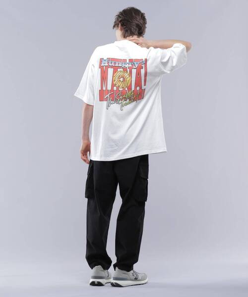 MANASTASH(マナスタッシュ)の「MANASTASH/マナスタッシュ/RE:CTN TEE HUNGRY?/ハングリー?Tシャツ(Tシャツ/カットソー・メンズ・ブラック/ホワイト/バイオレット・M/L/XL/S)」の22枚目の写真