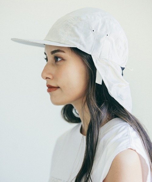 HUNTISM ハンティズム / Graph Check Shade Camp Cap グラフチェックシェードキャンプキャップ / htm241008