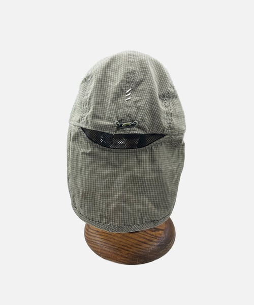 HUNTISM（ハンティズム）の「HUNTISM ハンティズム / Graph Check Shade Camp Cap グラフチェックシェードキャンプキャップ / htm241008（キャップ・メンズ・ホワイト/オリーブ/ブラック・FREE）」の15枚目の写真